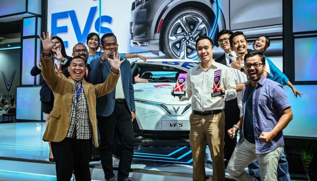 VinFast giành cú đúp giải thưởng tại Triển lãm Ô tô Quốc tế Indonesia 2024