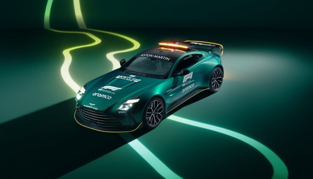 Aston Martin Vantage vừa ra mắt đã nhận nhiệm vụ xe an toàn FIA trong giải đấu F1 2024