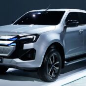 Isuzu D-Max EV Concept – ý tưởng xe bán tải điện mạnh 177 mã lực, đi được 300 km