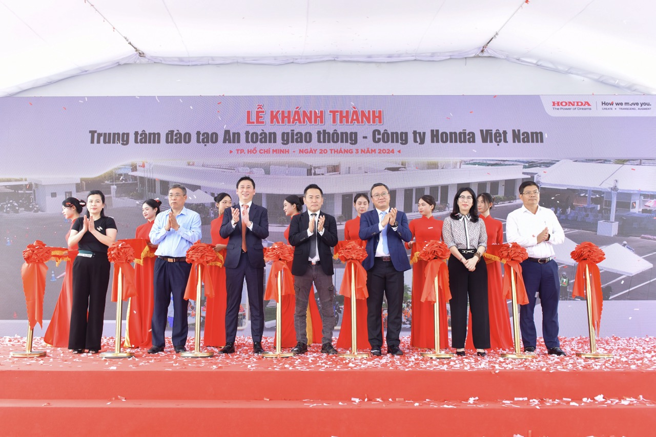 Honda Việt Nam khánh thành Trung tâm đào tạo An toàn giao thông thứ hai tại khu vực phía Nam