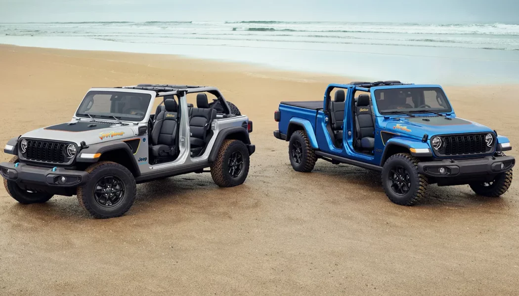 Jeep trình làng Gladiator và Wrangler 2024 phiên bản đặc biệt Beach, giá quy đổi từ 1.3 tỷ đồng