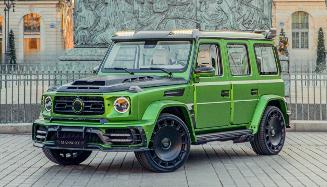 Chiêm ngưỡng bản độ Mercedes-AMG G63 độ Mansory với phối màu độc đáo