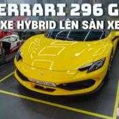 [Clip] Cận cảnh siêu xe Ferrari 296 GTB odo 3.000 km lên sàn xe lướt