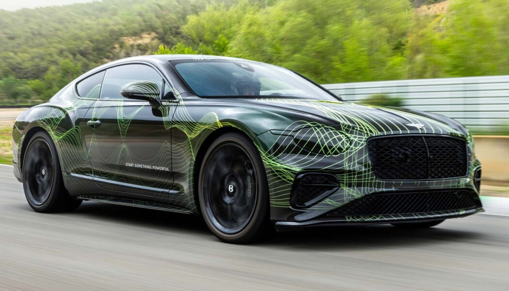 Bentley Continental GT thế hệ mới sẽ được ra mắt vào tháng 6, công suất mạnh 771 mã lực