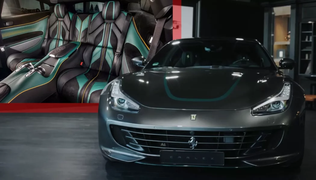 Carlex Design bọc lại nội thất Ferrari GTC4Lusso T hết hơn 800 triệu Đồng