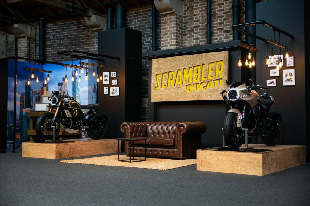 Ducati mang bộ đôi Scrambler Concept đến sự kiện London Bike Show
