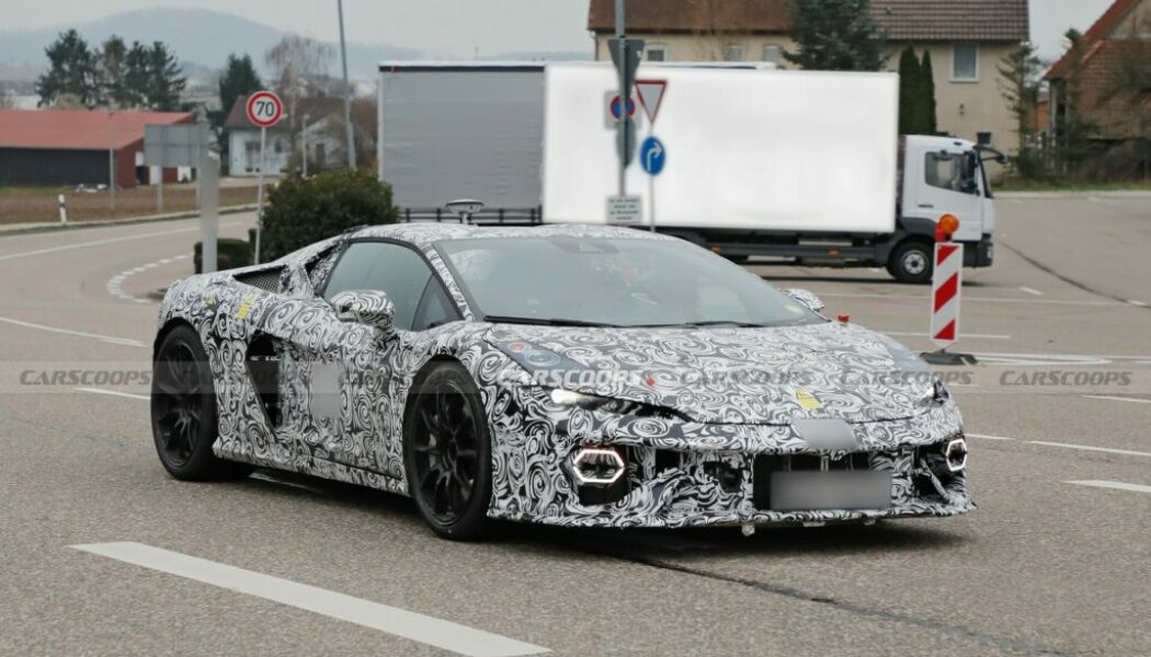 Mẫu xe kế nhiệm Lamborghini Huracan sẽ ra mắt vào tháng 8, trang bị động cơ V8 Hybrid