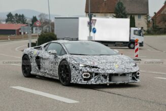 Mẫu xe kế nhiệm Lamborghini Huracan sẽ ra mắt vào tháng 8, trang bị động cơ V8 Hybrid
