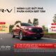 Cơ hội cuối nhận ưu đãi khi mua Honda CR-V bản L/G và các khuyến mãi dành cho City, HR-V, Civic và Accord