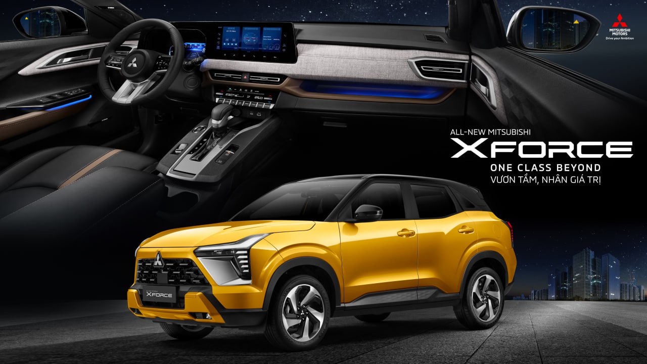 Mitsubishi XFORCE Ultimate chốt giá 705 triệu đồng tại Việt Nam