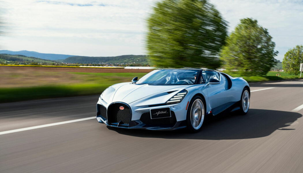 Bugatti W16 Mistral bước vào quy trình thử nghiệm cuối cùng trước khi bàn giao tới khách hàng