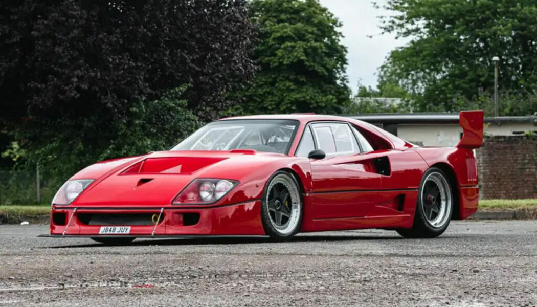 Chiếc Ferrari F40 độ động cơ V12 Simpson Motorsport tìm chủ sở hữu mới