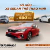 Honda City giá ưu đãi dưới 500 triệu đồng trong tháng 7/2024