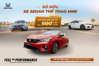 Honda City giá ưu đãi dưới 500 triệu đồng trong tháng 7/2024