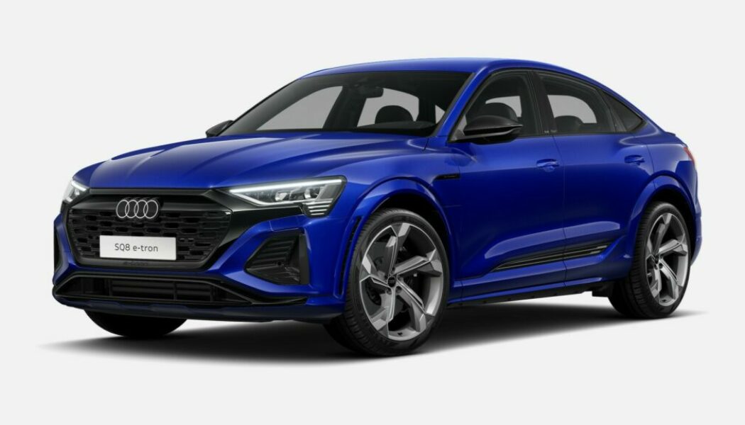 Audi Q8 E-Tron 2025 được nâng cấp thêm với gói tùy chọn ngoại thất thể thao S Line Competition