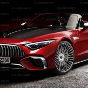 Mercedes-Maybach SL-Class lộ diện ngoại hình trước ngày ra mắt