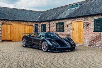 Chiêm ngưỡng vẻ đẹp của chiếc Pagani Zonda Nero độc nhất vô nhị