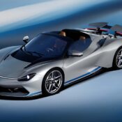 Pininfarina Battista Targamerica: Siêu xe chạy điện mui trần sẽ ra mắt tại Monterey