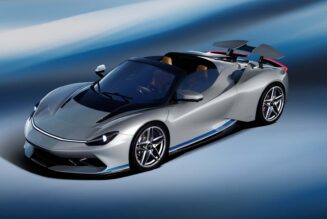 Pininfarina Battista Targamerica: Siêu xe chạy điện mui trần sẽ ra mắt tại Monterey