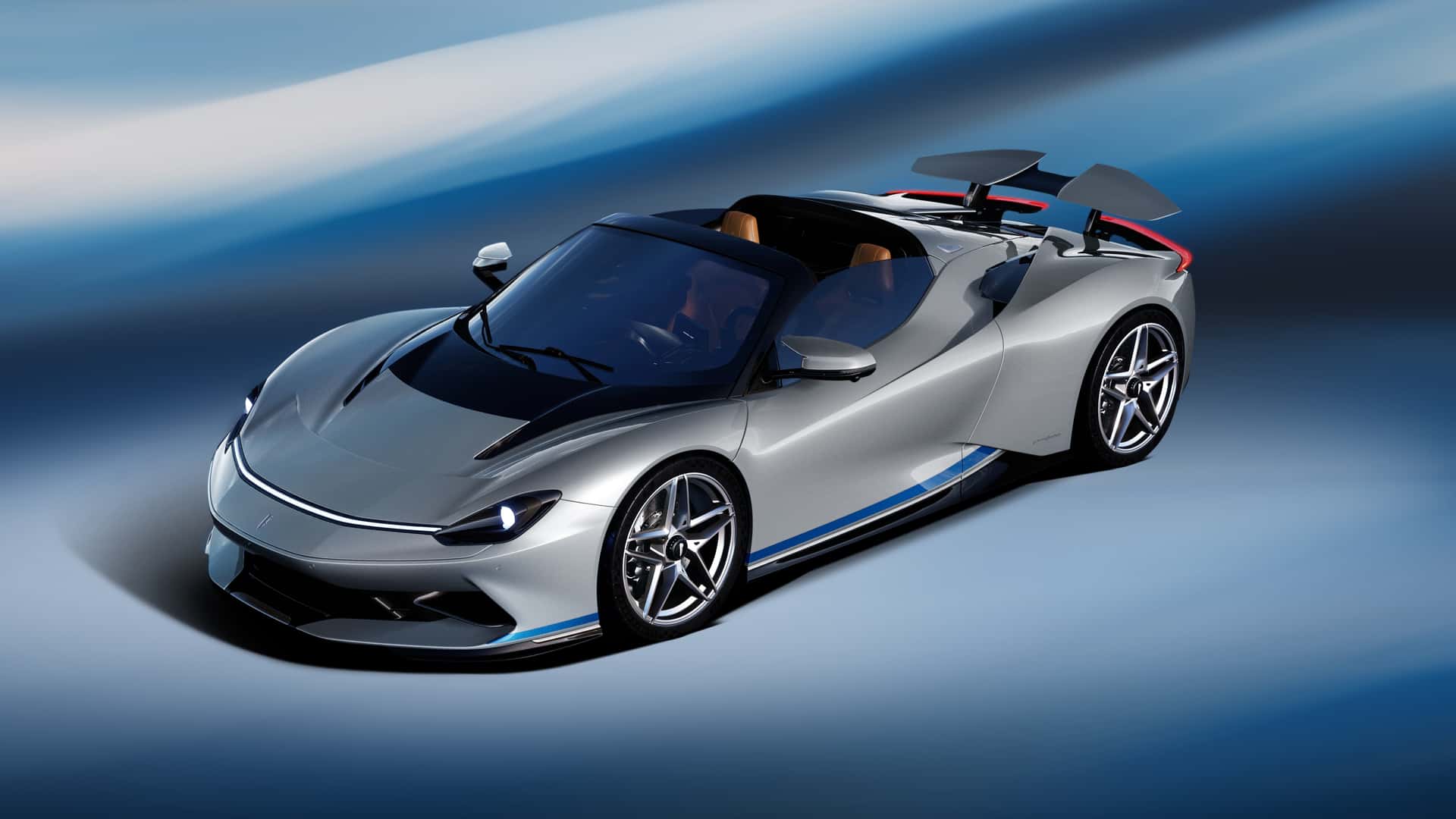 Pininfarina Battista Targamerica: Siêu xe chạy điện mui trần sẽ ra mắt tại Monterey