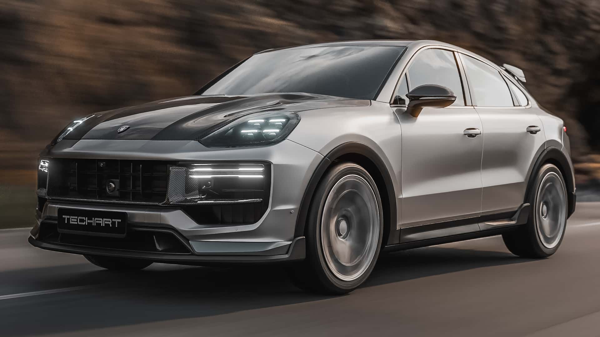 Porsche Cayenne mới có thêm gói nâng cấp ấn tượng từ Techart