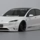 Hãng độ Liberty Walk ra mắt gói độ cho xe điện Tesla Model 3 dành cho “dân chơi đích thực”