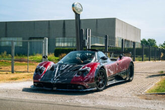 Pagani Zonda độc bản lộ diện với ngoại hình ấn tượng, động cơ V12 7.3L và dùng số sàn