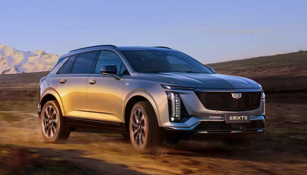 Cadillac XT5 2025 – xe sang thương hiệu Mỹ nhưng ra mắt trước tại Trung Quốc