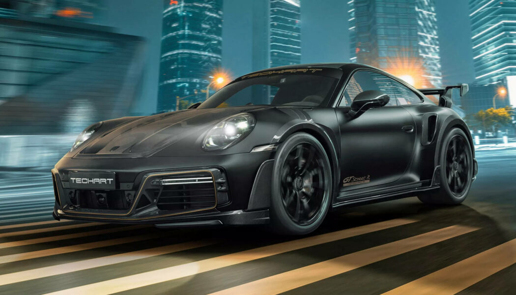 TechArt Monochrome mạnh 799 mã lực: siêu phẩm kỷ niệm 50 năm Porsche 911 Turbo