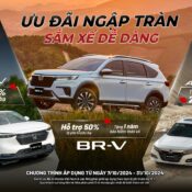 Honda Việt Nam ưu đãi lớn dành cho BR-V và HR-V, Accord trong tháng 10