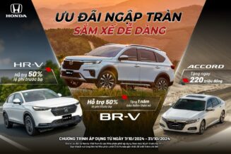 Honda Việt Nam ưu đãi lớn dành cho BR-V và HR-V, Accord trong tháng 10