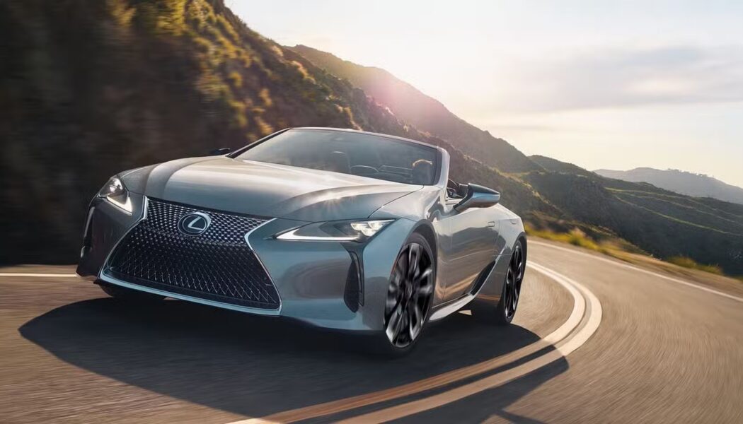 Lexus LC 2025 tinh chỉnh nhẹ tăng độ quyến rũ và cảm xúc cầm lái