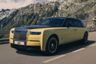 Siêu phẩm Rolls-Royce Phantom Goldfinger “bọc vàng” lấy cảm hứng từ phim 007