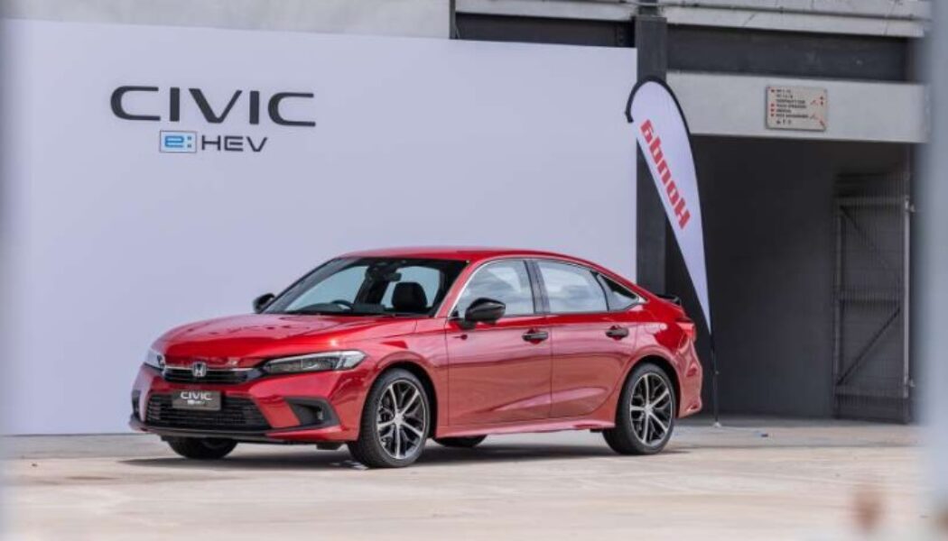 Những nâng cấp mới của Civic e:HEV sắp ra mắt tại triển lãm VMS 2024