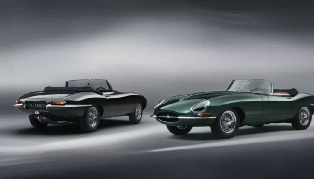 Jaguar “tái khởi động” dây chuyền sau 50 năm, xuất xưởng 2 chiếc E-Type cổ điển đính đá quý và vàng