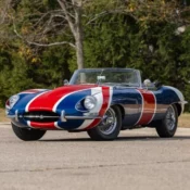 Chiếc Jaguar E-Type độc nhất vô nhị với họa tiết cờ Anh “lên sàn”, mức giá dự kiến hàng triệu Đô