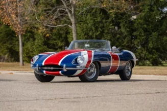 Chiếc Jaguar E-Type độc nhất vô nhị với họa tiết cờ Anh “lên sàn”, mức giá dự kiến hàng triệu Đô