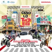 Honda Thanks Day 2024 với chủ đề “Giao lộ thời đại” tổ chức tại phố đi bộ hồ Hoàn Kiếm