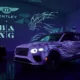 Bentley ra mắt Bentayga với lớp áo phản quang đặc biệt tại sự kiện Art Basel Miami