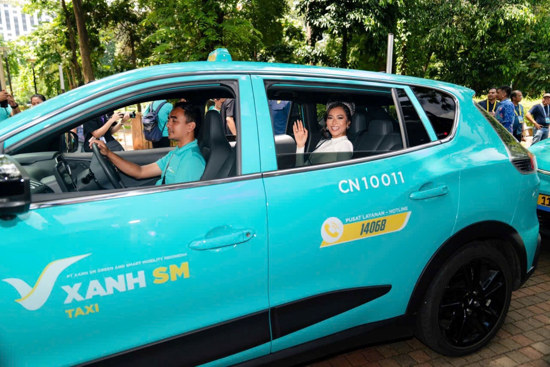 Xanh SM khai trương dịch vụ taxi điện tại Indonesia | CarPassion.vn ...